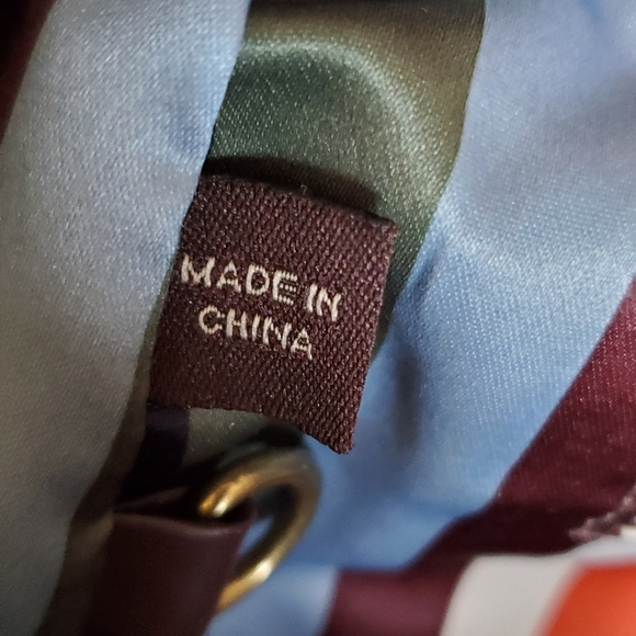 Coach, Logo printed Blue Canvas with leather trim and handles - Picture 10 of 10